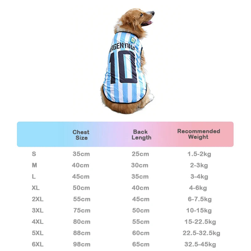 2026 Breathable Mesh Soccer Jersey for Dogs and Cats - Lightweight Summer T-Shirt for Pets, Quick-Dry Vest