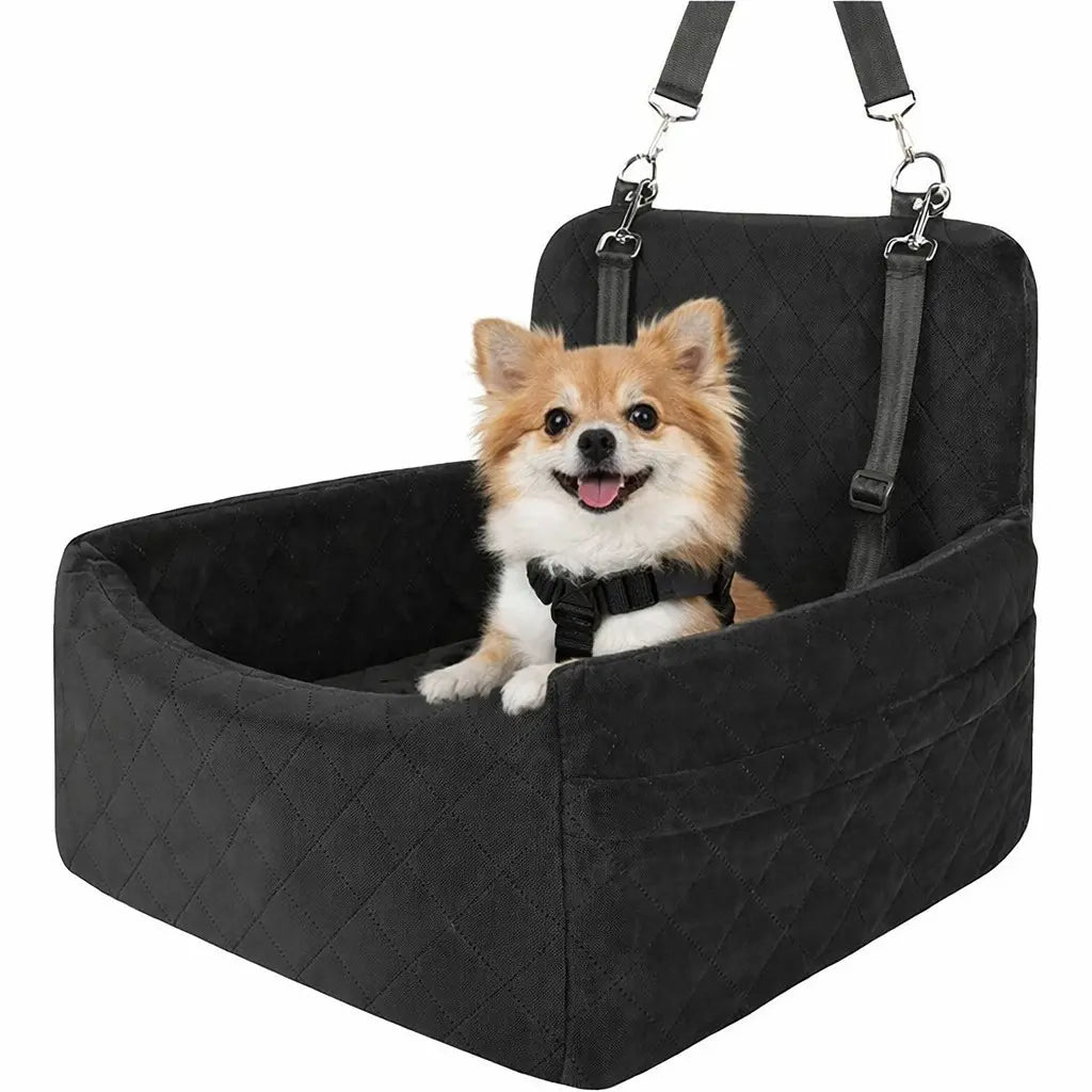 Premium Car Pet Seat for Dogs and Cats - Travel Booster, Durable and Easy to Clean, Safe and Comfortable for Co-Driving