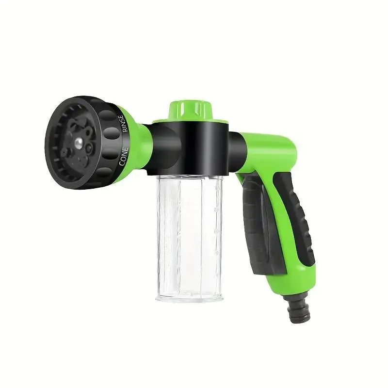 Professional Multifunctional Pet Shower Kit - 5-Piece Adjustable High Pressure Cleaner Nozzle Set for Grooming and Bathing Pets, Includes Fur Saver and Deshedding Nozzles, Ideal for Home and Outdoor Use