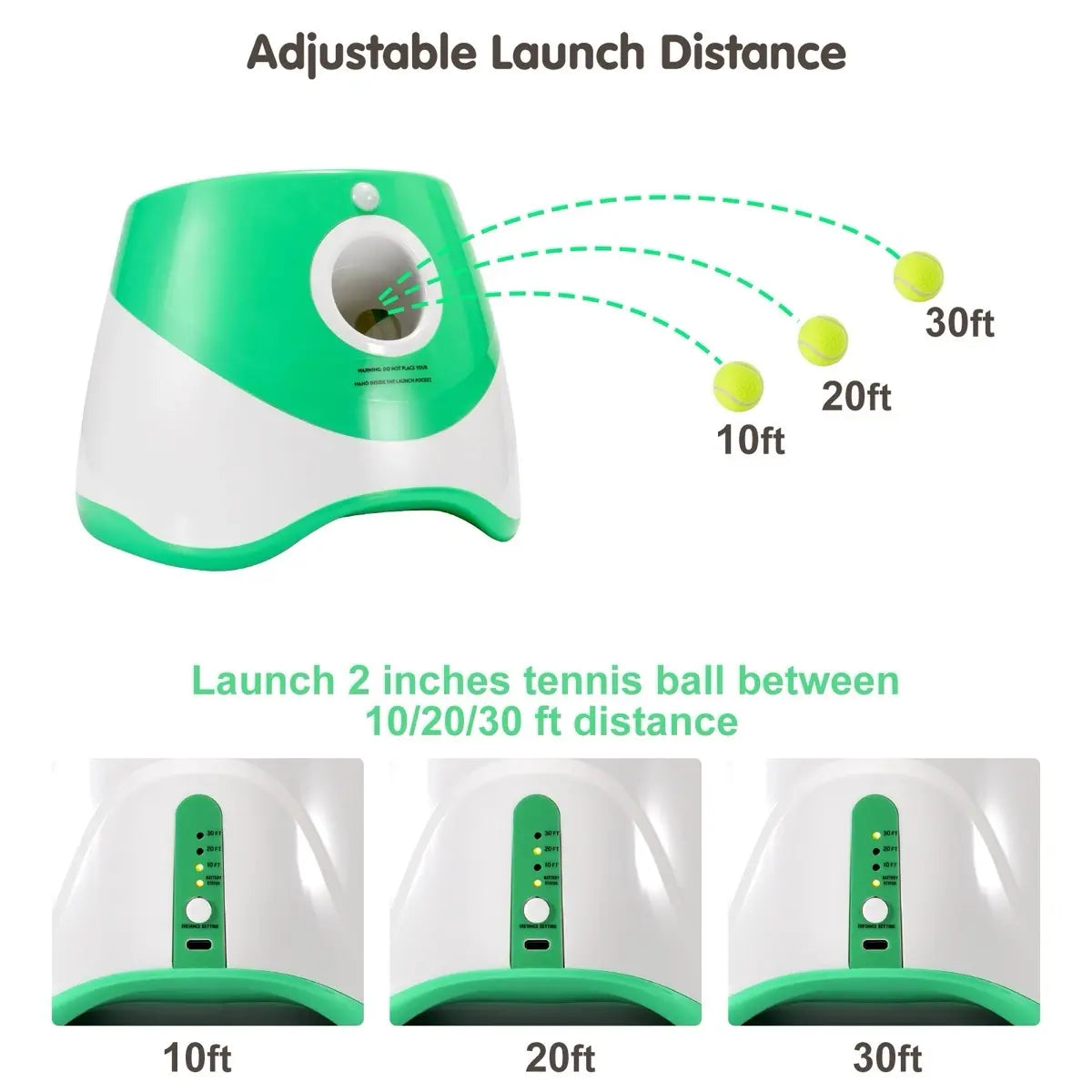 Dog Ball Launcher - Durable and User-Friendly Toy for Engaging Playtime with Your Pet