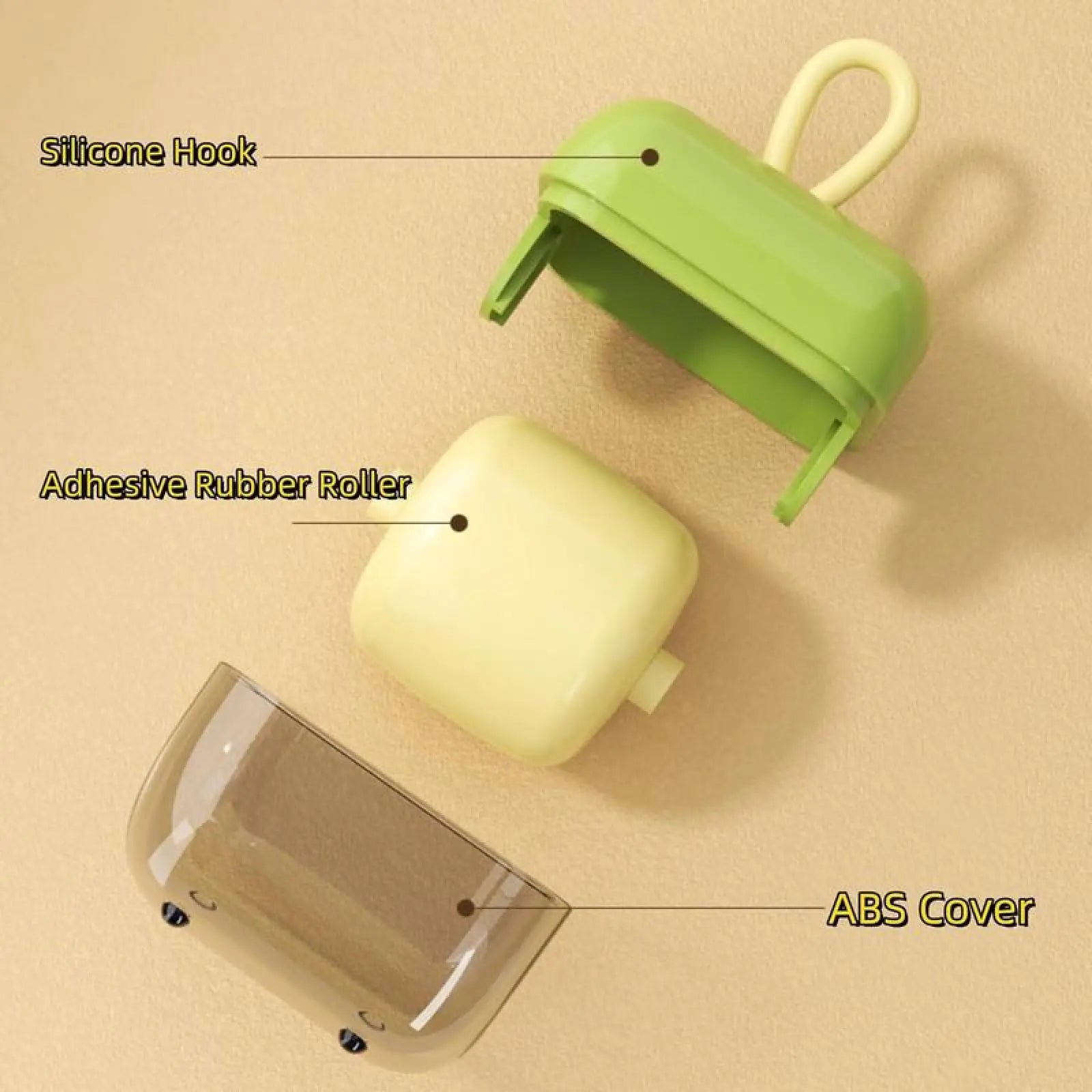 Compact Reusable Lint Roller and Pet Hair Remover - Washable and Portable for Travel and Home Use
