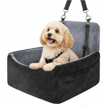 Premium Car Pet Seat for Dogs and Cats - Travel Booster, Durable and Easy to Clean, Safe and Comfortable for Co-Driving