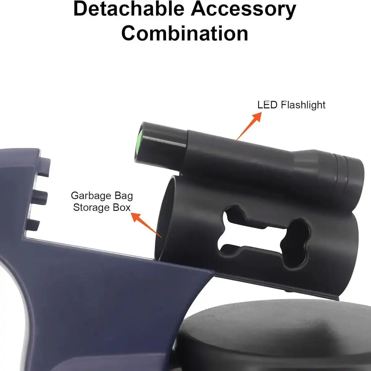 3-Meter Dual Dog Leash — a Retractable Leash Designed Specifically for Two Small Dogs, Featuring an Anti-Tangle Mechanism, a Built-In LED Light, and a Waste Bag Dispenser. It Boasts Reflective Elements, Supports Hands-Free Operation, and Is Ideal for Walk