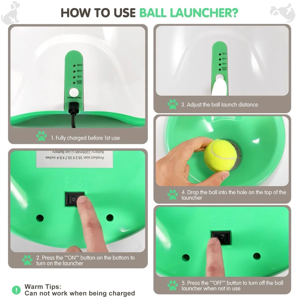 Dog Ball Launcher - Durable and User-Friendly Toy for Engaging Playtime with Your Pet