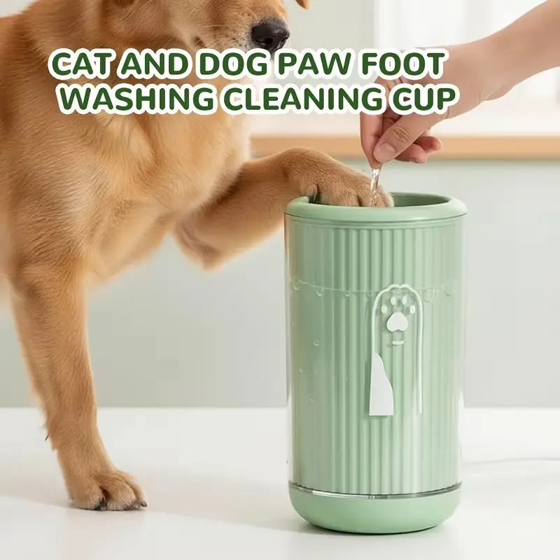Portable Silicone Dog Paw Cleaner, 360° Deep Cleaning Foot Bath for All Dog Sizes